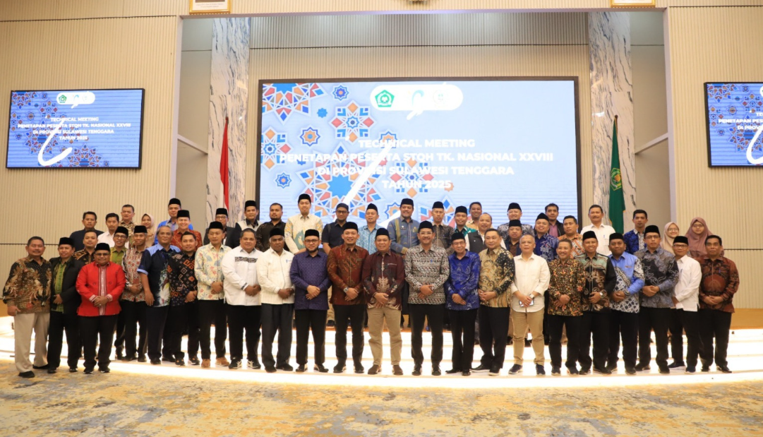 Resmi! 1.027 Peserta Siap Ikuti STQH Nasional ke-28 Kendari, Berikut Rincian Peserta di setiap Cabang Lomba!